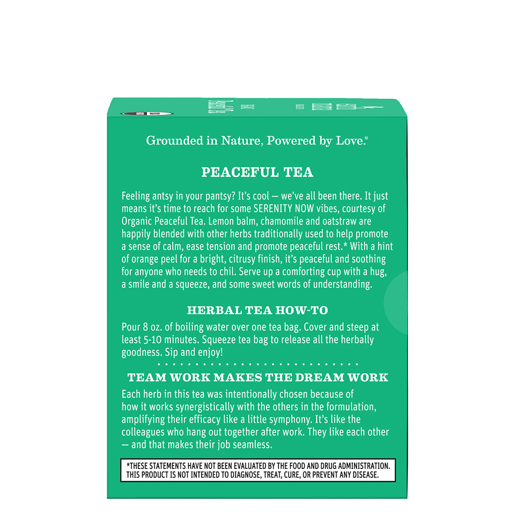 Organic Peaceful Tea