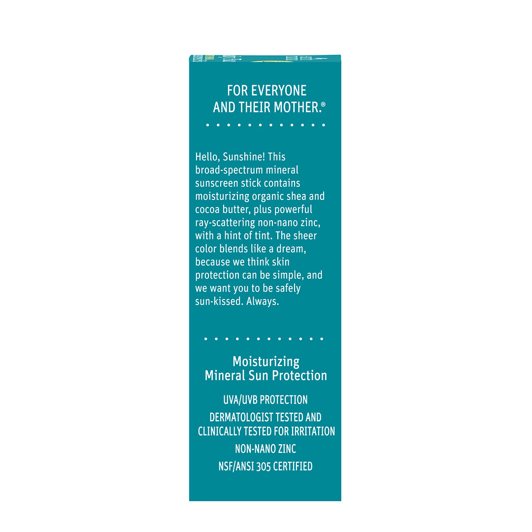 Lady Face® Tinted Mineral Sunscreen  Stick SPF 40 