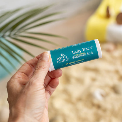 Lady Face® Tinted Mineral Sunscreen Face Stick SPF 40