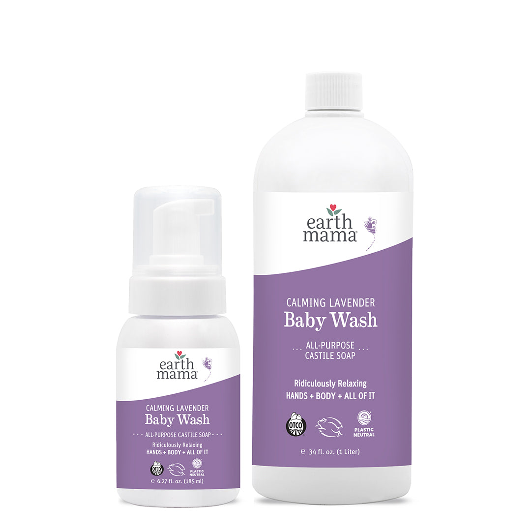 Calming Lavender Baby Wash bundle